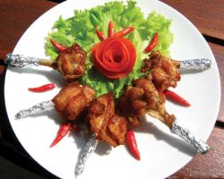 Fried Thai chicken wings