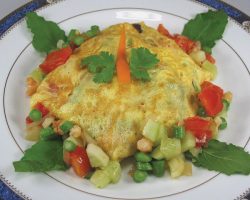 Stuffed omelet