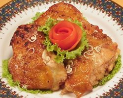 Lemon grass-turmeric chicken