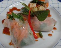 Thai fresh rolls (Gluten free)