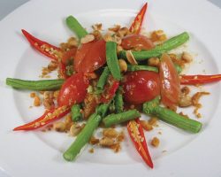 Spicy long green bean Salad