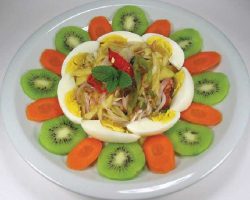 Raw mango salad 