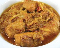 Ginger curry pork